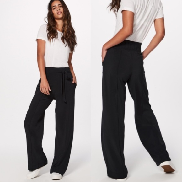 lululemon noir pant size 6